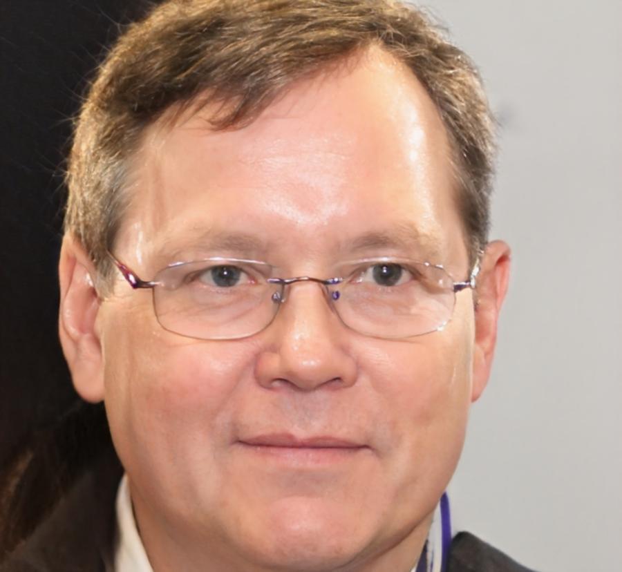Portrait of banking security mentor